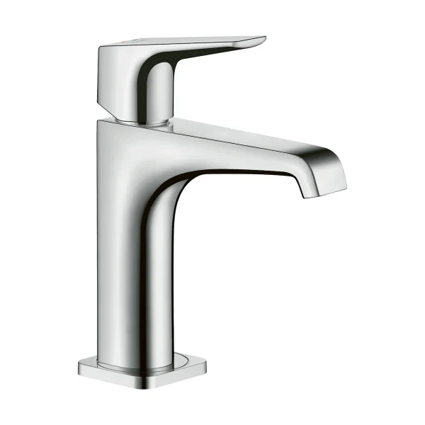 Axor Citterio E Single Lever Basin Mixer 130 With Lever Handle Without Waste Chrome