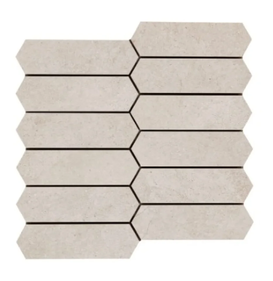 Marazzi Mystone Kashmire Mosaico Bianco Tiles (Sold Per Box = 4 Sheets) product image - Image 2
