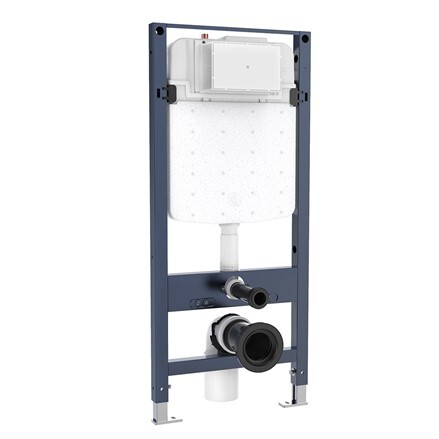 Crosswater Wc Support Frame 1.12m Height (with Dual Flush Concealed Cistern & Installation Kit) detail view - Image 3