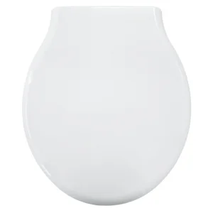 Bagno Design Biarritz (Galassia Ethos) Soft Close Seat & Cover White With Chrome Hinges