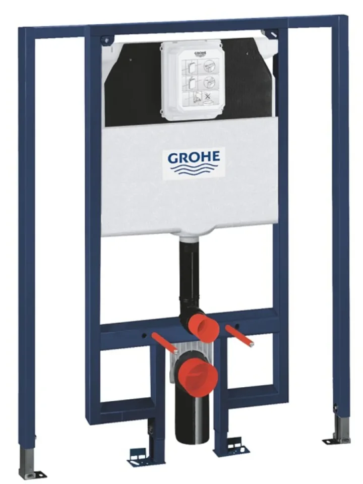 Grohe 38995 Rapid Wh Wc Frame 80mm Variable Width - Image 1