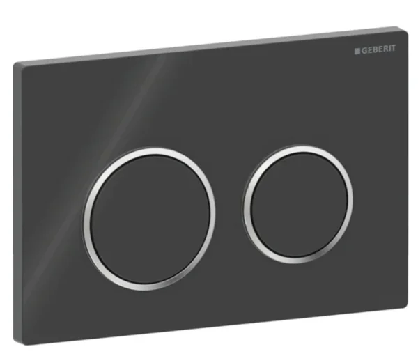 Geberit 115.240.km.1 Kappa21 F/ Plate Blk/cp/blk
