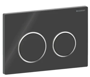 Geberit 115.240.km.1 Kappa21 F/ Plate Blk/cp/blk