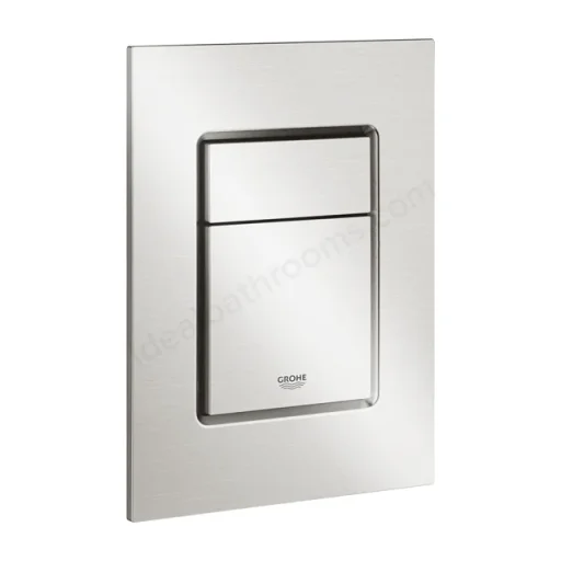 Grohe 37535DCO Skate Flush Plate Supersteel detail view - Image 1