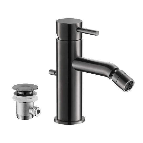 Single Lever Bidet Mixer With Pop up Waste