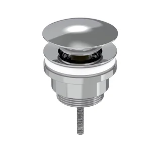 Saneux Universal Basin Waste, Slotted & Unslotted - Chrome