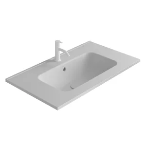 Frontline Royo Enzo Ceramic Basin 60 Gloss White