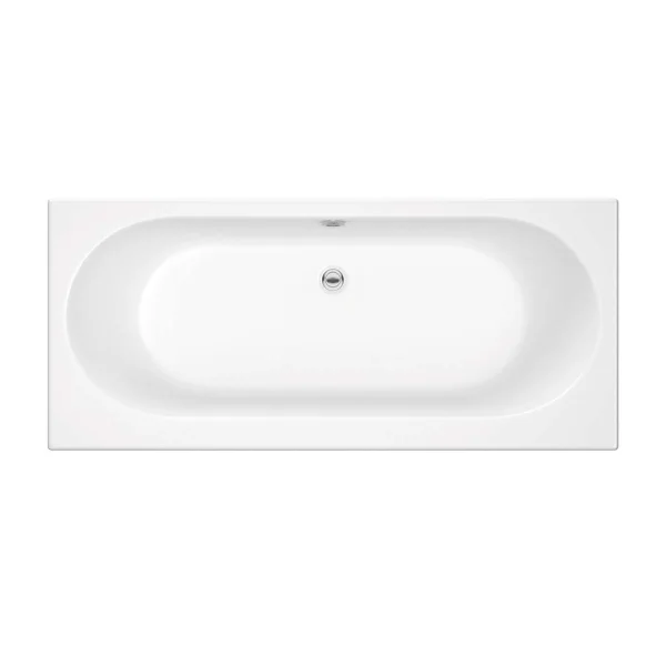 Scudo Cascade 1800x800mm Double Ended Acrylic Bath 