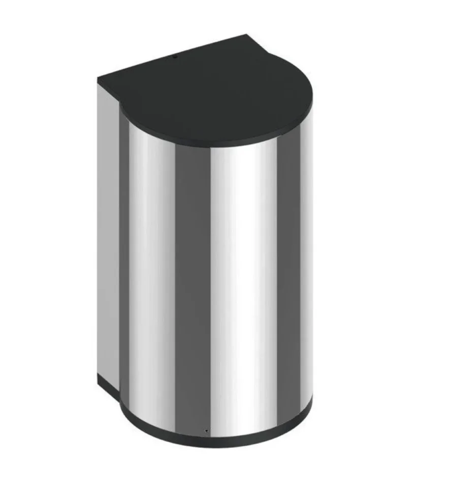 Keuco Plan Touchless Sanitiser Dispenser Chrome Plated / Anthracite detail view - Image 6