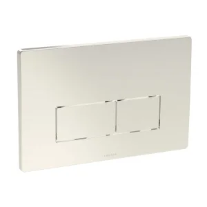 Saneux Flushe 2.0 Square Flush Plate Only - Brushed Nickel