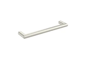 Saneux Ember 450mm Round Electric Towel Rail - 12v - Brushed Nickel - Size Tolerance Between 440 - 445mm