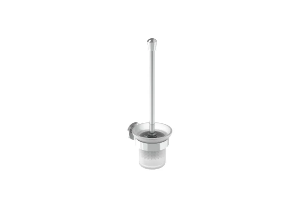 Saneux Cos Toilet Brush & Holder - Chrome