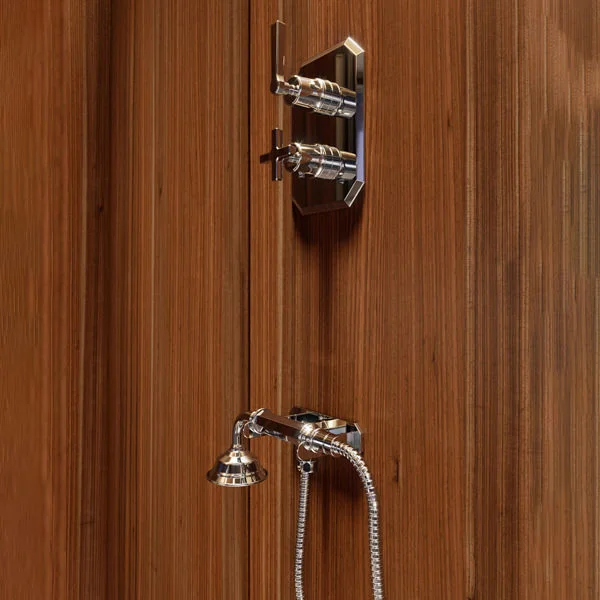 Saneux Cromwell 1 Way Lever Handle & Plate Finish Kit (for Cr019l) - Chrome