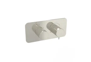 Saneux Eden 1 Way Handles & Plate Finish Kit In Landscape (for Ed019l) - Chrome