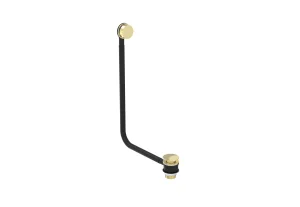 Saneux Cos Overflow & Clicker Waste - Brushed Brass