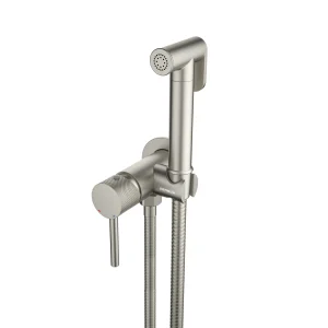 Saneux Cos Douche Kit With Classic Handle - Brushed Nickel