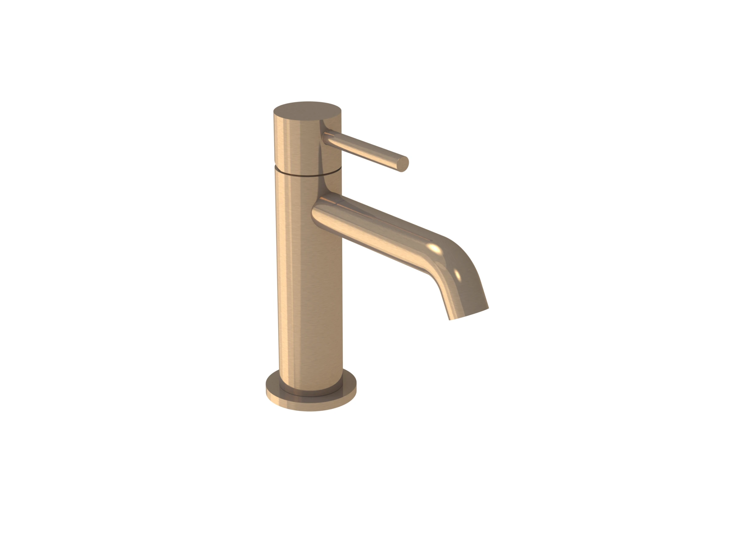 Saneux Cos Classic Basin Mixer Handle - Brushed Bronze