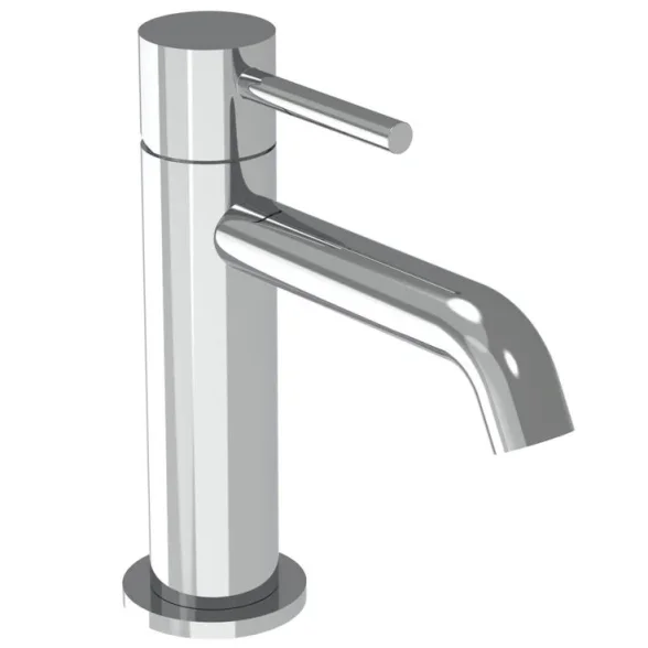 Saneux Cos Basin Mixer Body - Chrome detail view - Image 1