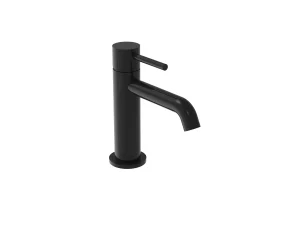 Saneux Cos Basin Mixer Kit - W/ Classic Handle - Satin Black (pvd)