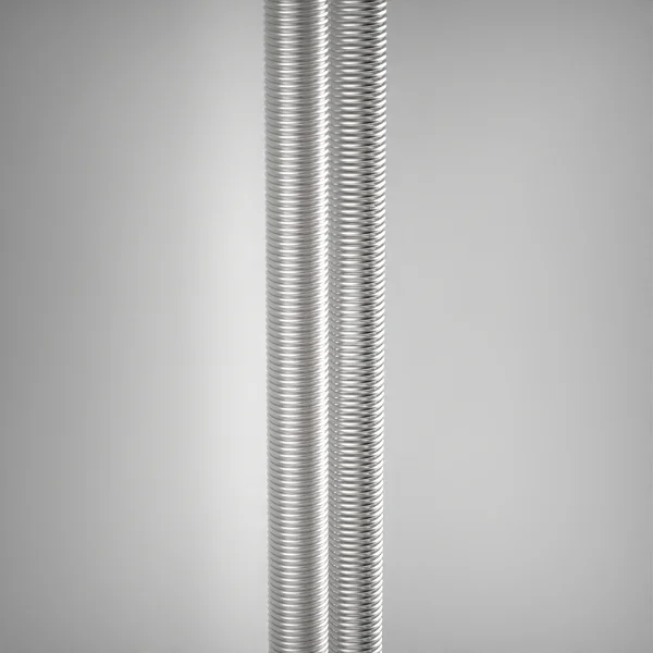 Ava Easy Clean Spring Shower Hose - Brushed Stainless Steel