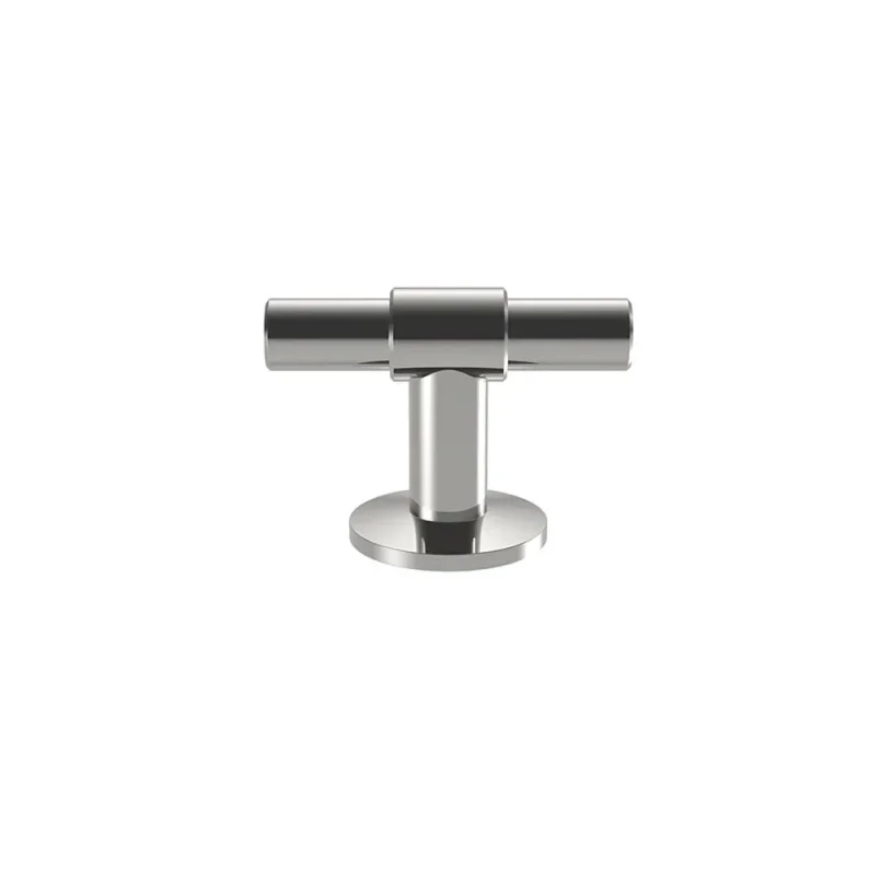 Roper Rhodes Toledo Tbar Knob - Chrome detail view - Image 2