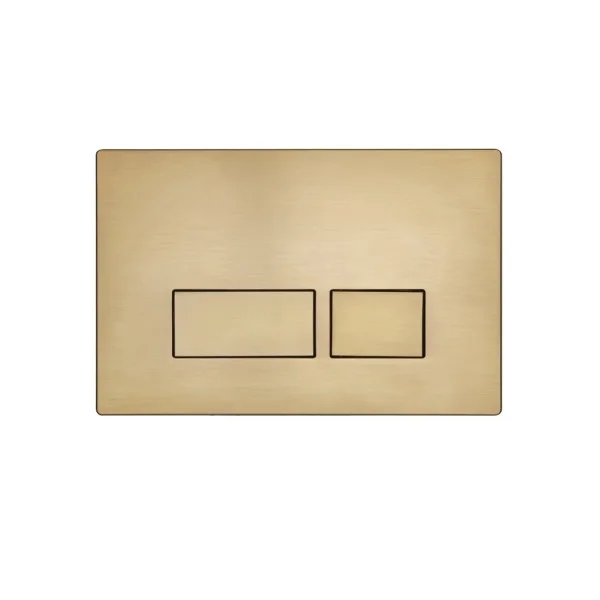 Roper Rhodes Square Flush Plate - Brushed Brass