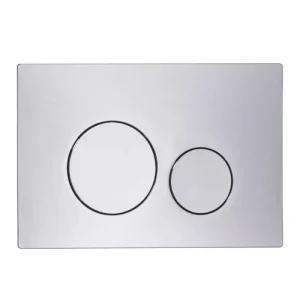 Roper Rhodes Rondo Circle Dual Flush Plate - Chrome