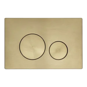 Roper Rhodes Round Flush Plate - Brushed Brass