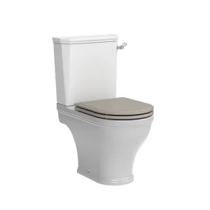 Roper Rhodes Parchment D Shape Wooden Toilet Seat