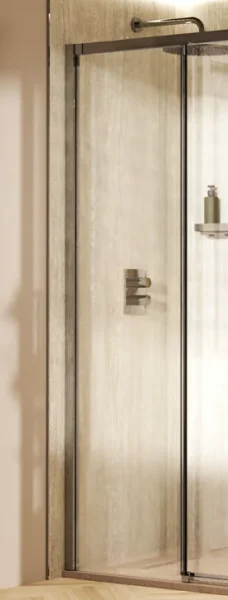 Crosswater Asura 8mm Sliding Door A 1200 Fixed Panel Chrome