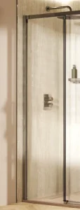 Crosswater Asura 8mm Sliding Door A 1200 Fixed Panel Chrome