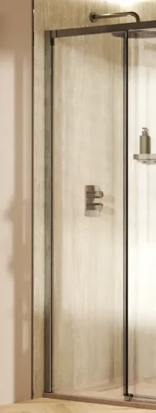 Crosswater Asura 8mm Sliding Door A 1200 Fixed Panel Chrome product image - Image 1
