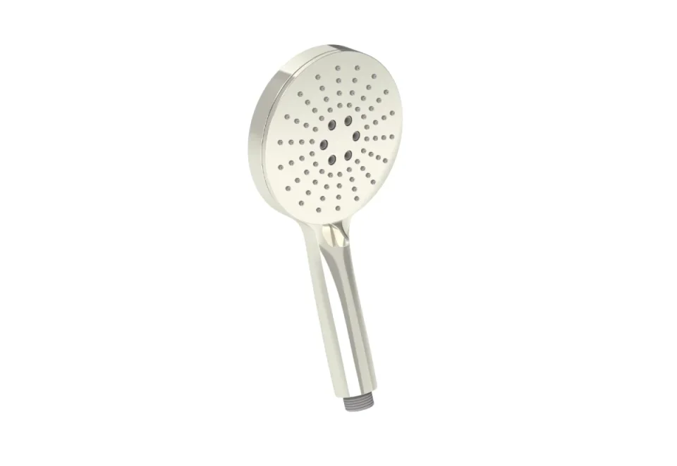 Saneux Cos 3 Function Shower Handset - Brushed Nickel product image - Image 3
