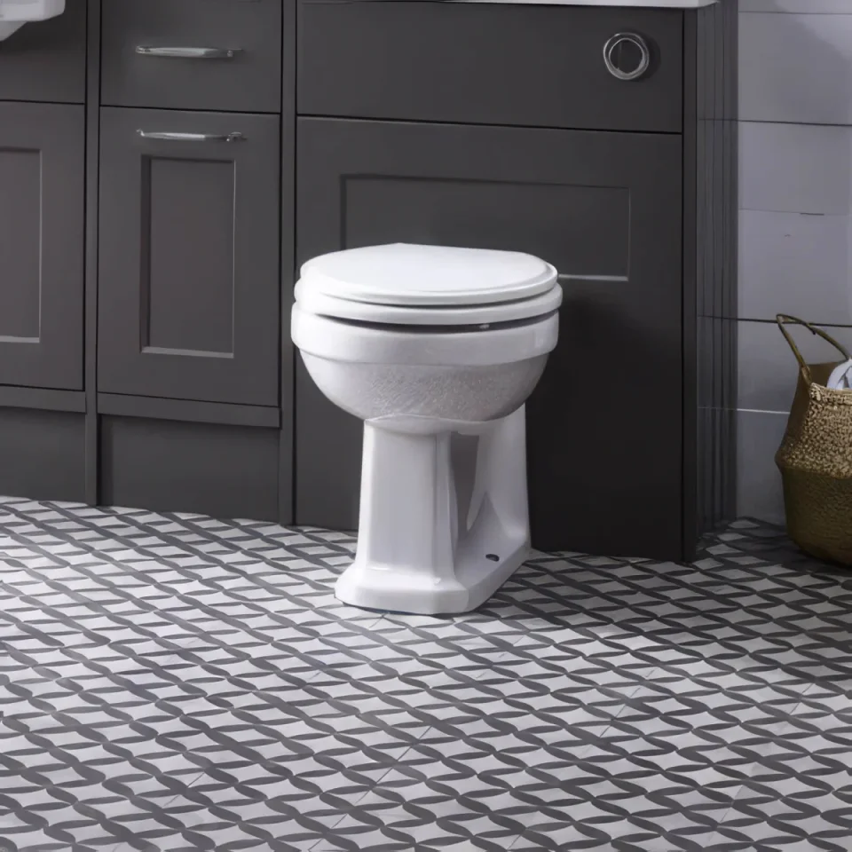 Roper Rhodes Harrow Back To Wall Wc Pan detail view - Image 1