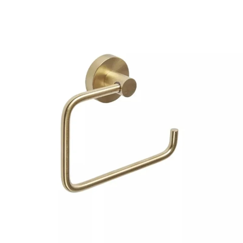 Roper Rhodes Capital Toilet Roll Holder - Brass detail view - Image 1