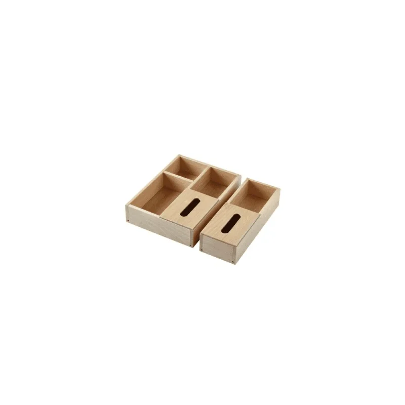 Roper Rhodes Beech Storage Boxes (set Of 2) detail view - Image 1
