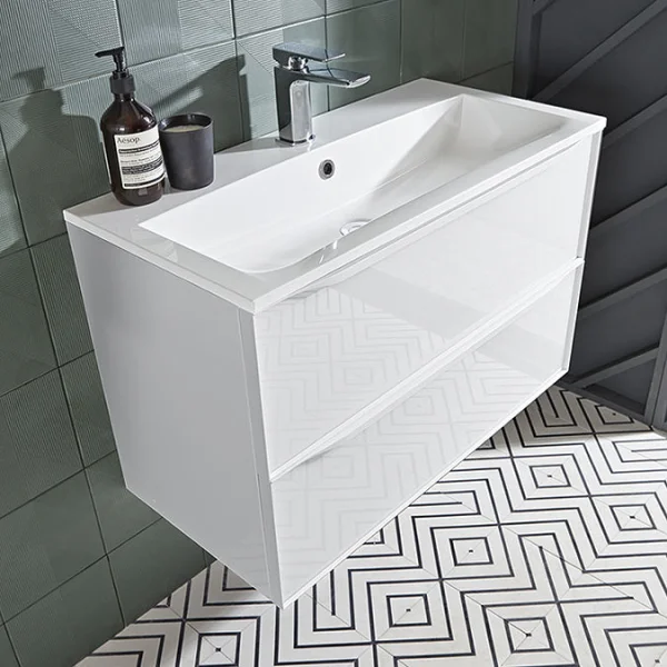 Roper Rhodes 800mm Frame Isocast Basin - White