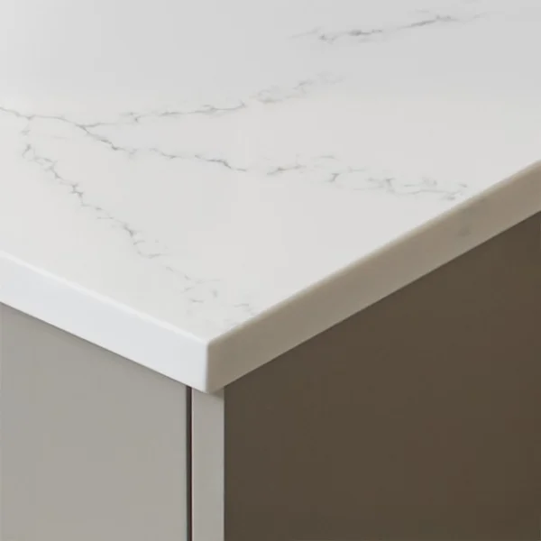 Roper Rhodes 600mm Type Solid Strata Worktop - Arctic White
