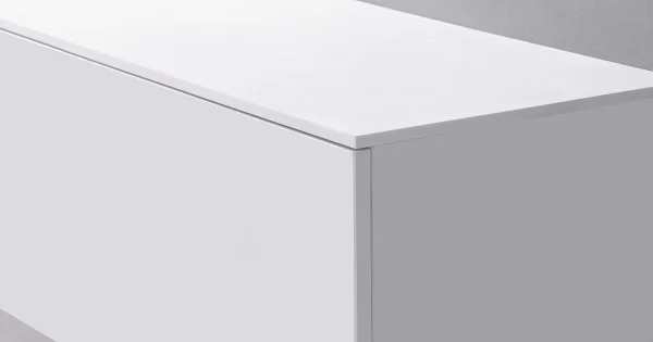 Roper Rhodes 600mm Scheme Worktop With Supports - White