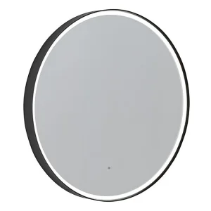 Roper Rhodes 600mm Round Frame Illuminated Mirror - Grey