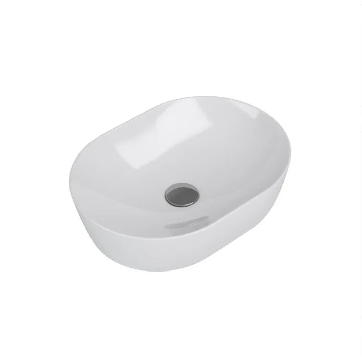 Roper Rhodes 490mm Pill Countertop Basin - White detail view - Image 1