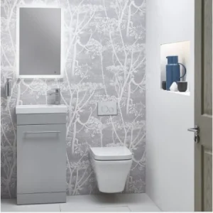 Roper Rhodes 450mm Esta Freestanding Unit - Gloss Light Grey