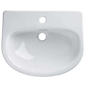 Roper Rhodes 475mm Paradigm Standard Depth Semi-countertop Basin With 1 Tap Hole
