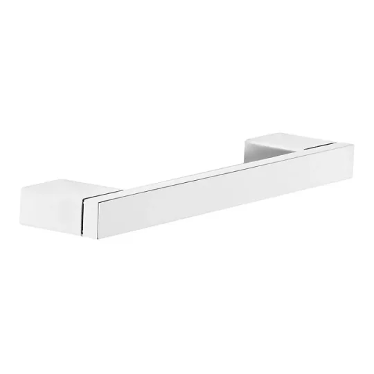 Roper Rhodes 300mm Modern Square Grab Bar - Chrome detail view - Image 4