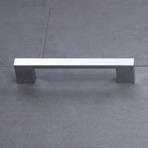 Roper Rhodes 300mm Modern Square Grab Bar - Chrome