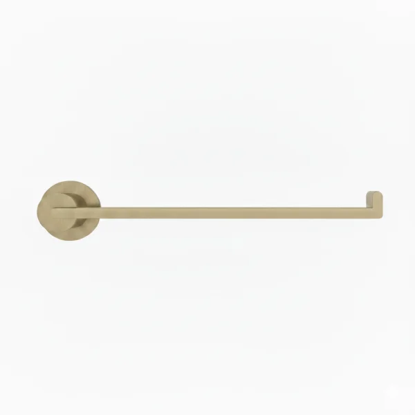 Ava Elegance Stainless Steel Towel Bar - Brushed Brass