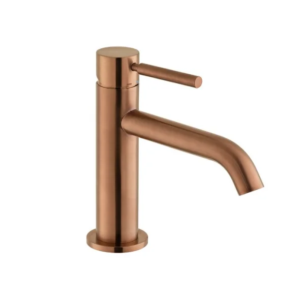 Vado Individual Origins Slimline Mono Basin Mixer Brushed Bronze