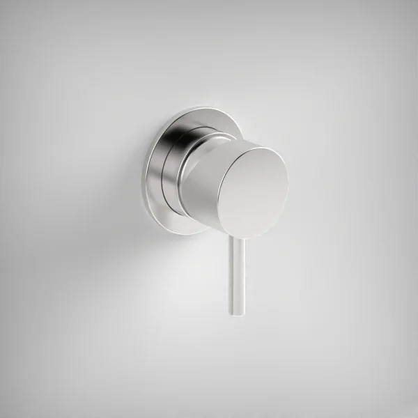 Ava Trend Manual Mixer Valve W/ Flange - Polished Stainless Steel