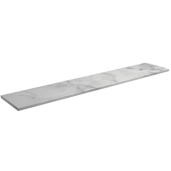 Roper Rhodes 1820mm Standard Depth Solid Surface Worktop - Carrara