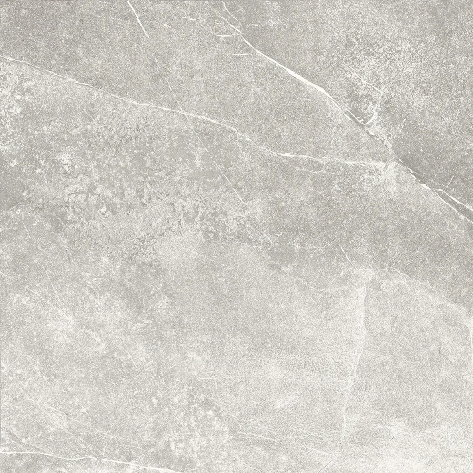 European Tiles Slate Stone SNOW 60 X 60 Rectified Matte Tile STOCK detail view - Image 4